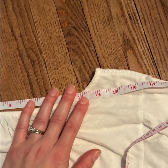 J. Crew Light Gray and White Short Sleeve Tees - Picture 15 of 16